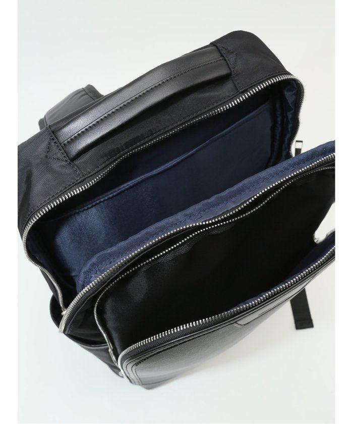 タカキュー TAKA-Q ナイロンサフィアーノ コンビ バックパック (黒) 黒