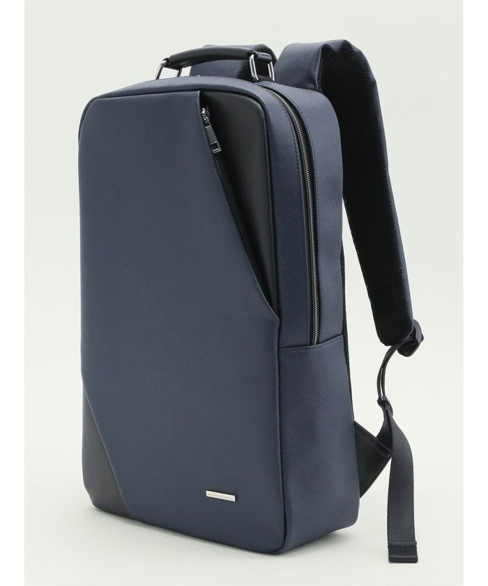 タカキュー TAKA-Q サフィアーノ型押し バックパック (紺) 紺