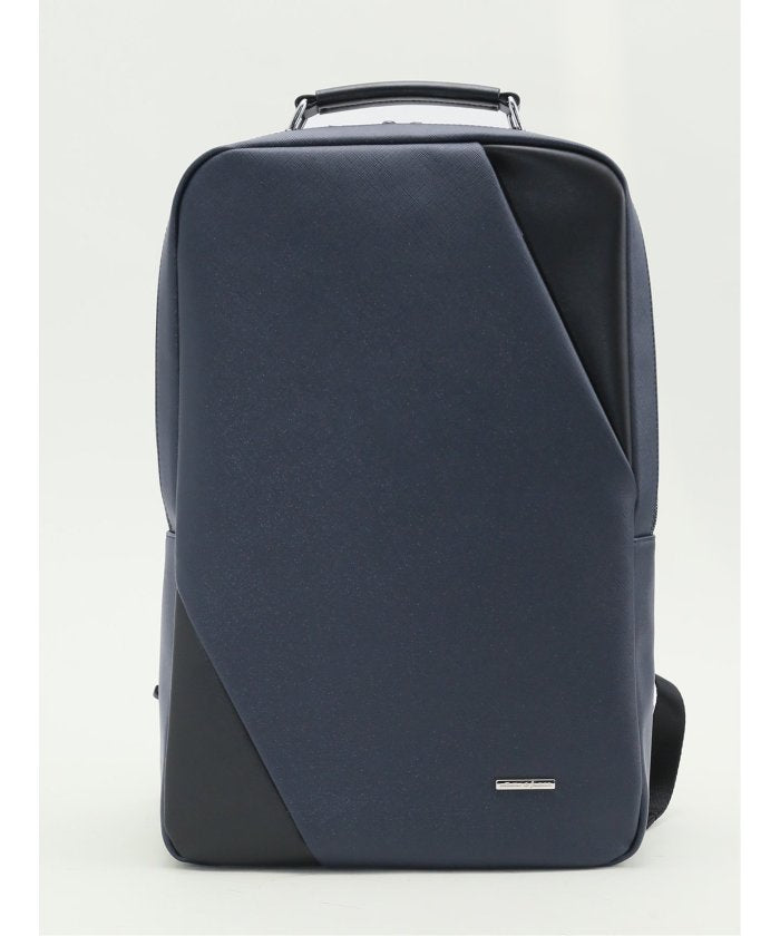 タカキュー TAKA-Q サフィアーノ型押し バックパック (紺) 紺