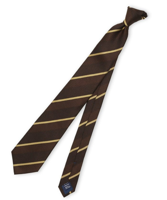 タカキュー TAKA-Q TAKA-Q×FAIRFAX シルクストライプ柄 レギュラータイ 8.0cm幅 (グレー) グレー