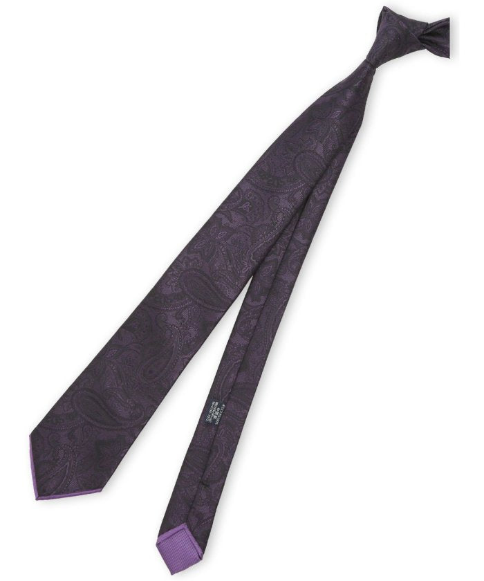 タカキュー TAKA-Q ファットゥーラ/FATTURA FUKI ナロータイ 7.5cm幅 (パープル) パープル