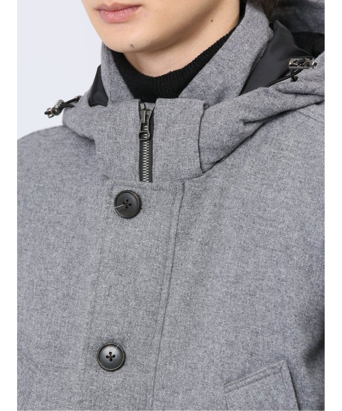 Woolen Tec On Down Coat