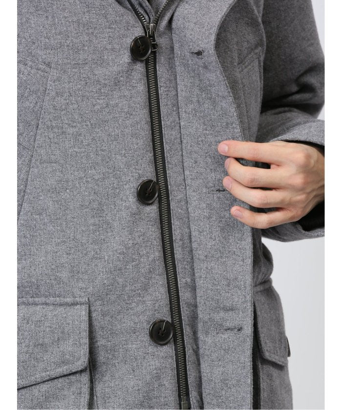 Woolen Tec On Down Coat
