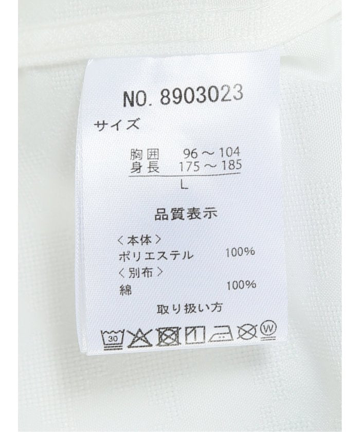 TechLinen スタンドカラー 7分袖シャツ (黒) メンズ シャツ カジュアル トップス インナー 半袖 5分袖 ギフト プレゼント ライトアウター カーディガン アウター 黒