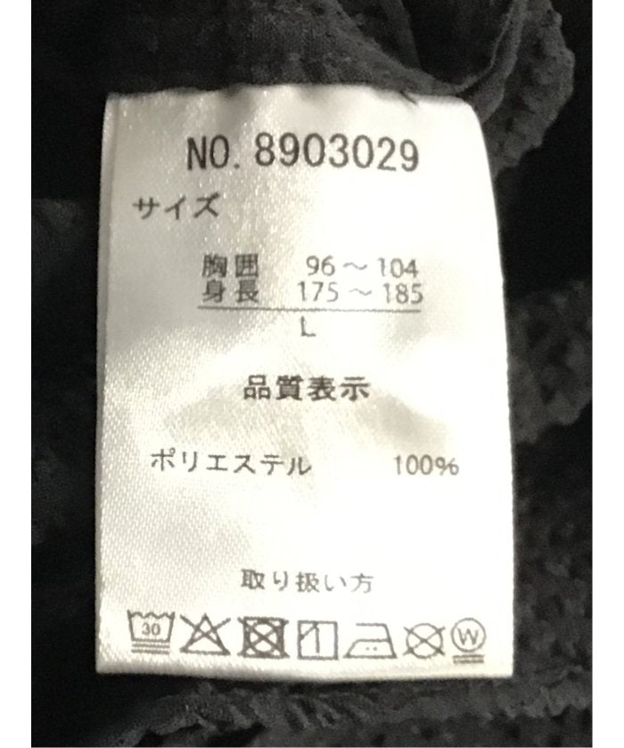 サッカーチェック レギュラーカラー7分袖シャツ (紺) メンズ シャツ カジュアル トップス インナー 半袖 5分袖 ギフト プレゼント ライトアウター カーディガン アウター 紺