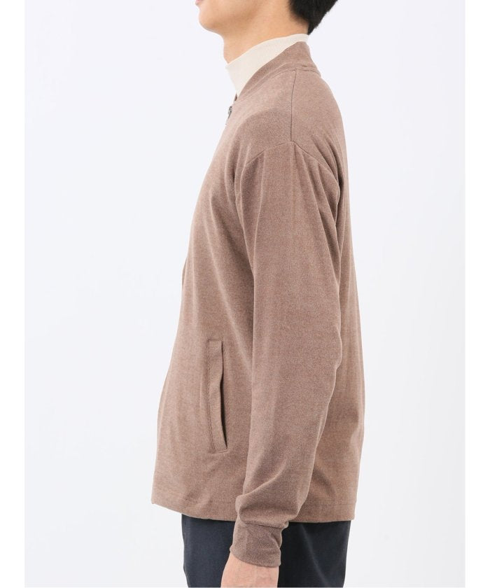 【WEB限定】KAITEKI+ フラッフィースムース リブブルゾン (ベージュ) ベージュ