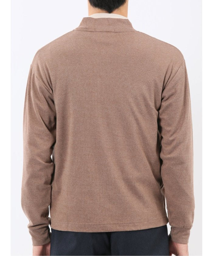 【WEB限定】KAITEKI+ フラッフィースムース リブブルゾン (ベージュ) ベージュ