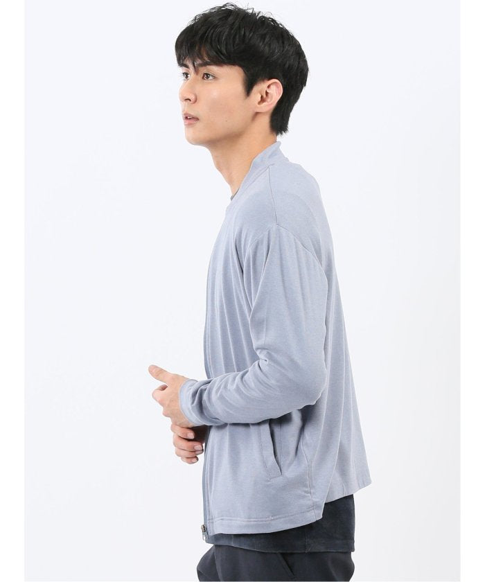 【WEB限定】KAITEKI+ フラッフィースムース リブブルゾン (ベージュ) ベージュ