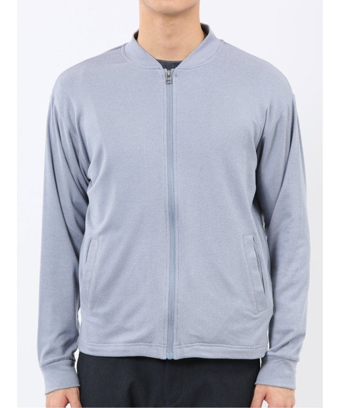 【WEB限定】KAITEKI+ フラッフィースムース リブブルゾン (ベージュ) ベージュ