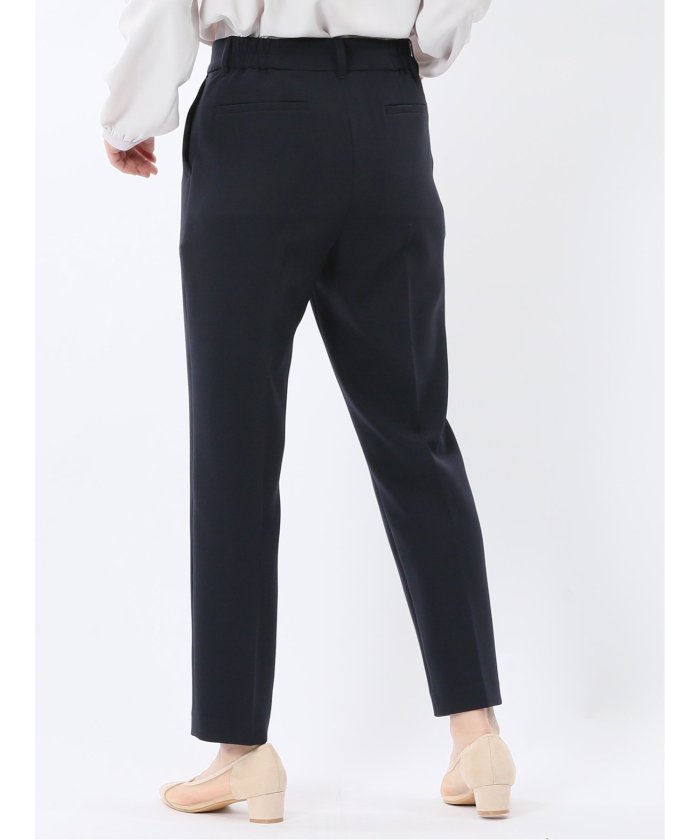 ダブルクロス テーパードパンツ 紺(セットアップ可能) (紺) 紺