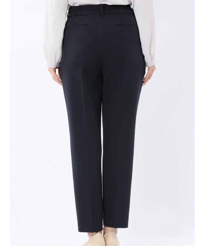 ダブルクロス テーパードパンツ 紺(セットアップ可能) (紺) 紺