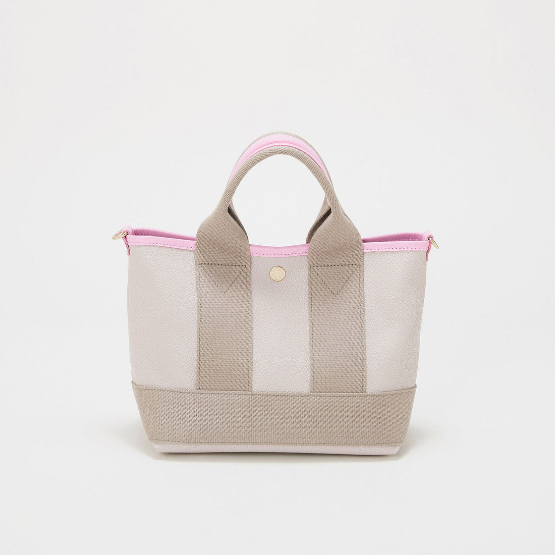 トプカピ TOPKAPI 【Breath TOPKAPI】【26SS新色】SCOTCH GRAIN スコッチグレイン ネオレザー ミニ トートバッグ SS(ショルダー付き) (ライトベージュ) ライトベージュ