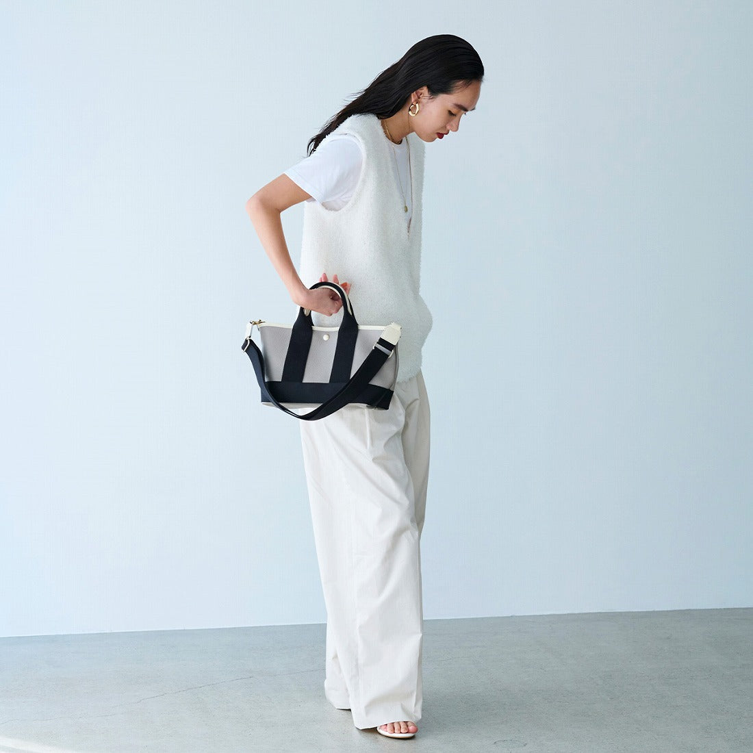 TOPKAPI TOPKAPI SCOTCH GRAIN 斯科奇穀物 肩帶迷你托特包