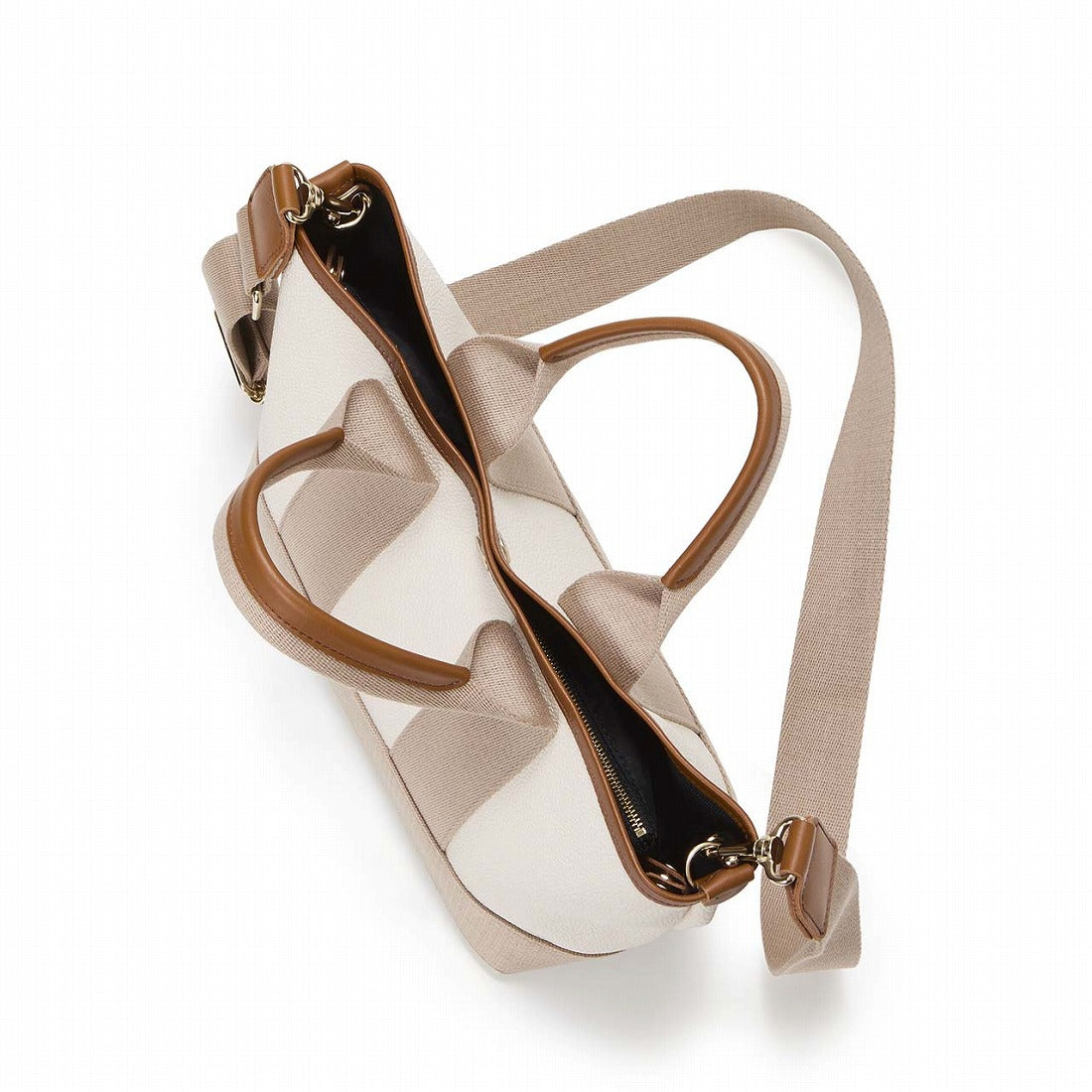 TOPKAPI SCOTCH GRAIN Scotch Grain Mini Tote Bag with Shoulder Strap S