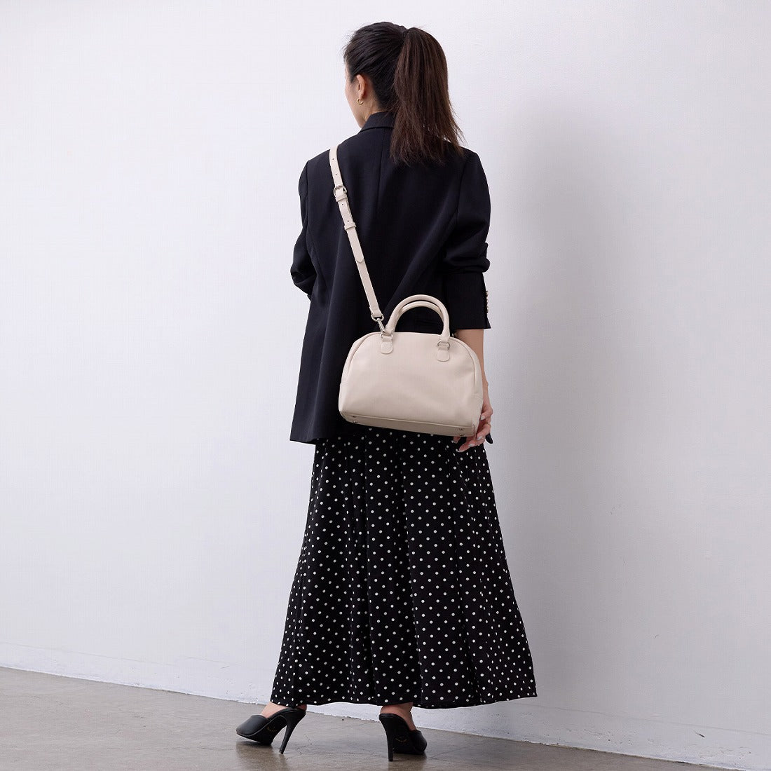 トプカピ TOPKAPI 【TREASURE TOPKAPI】スムースレザー ロゴ ボストン バッグ