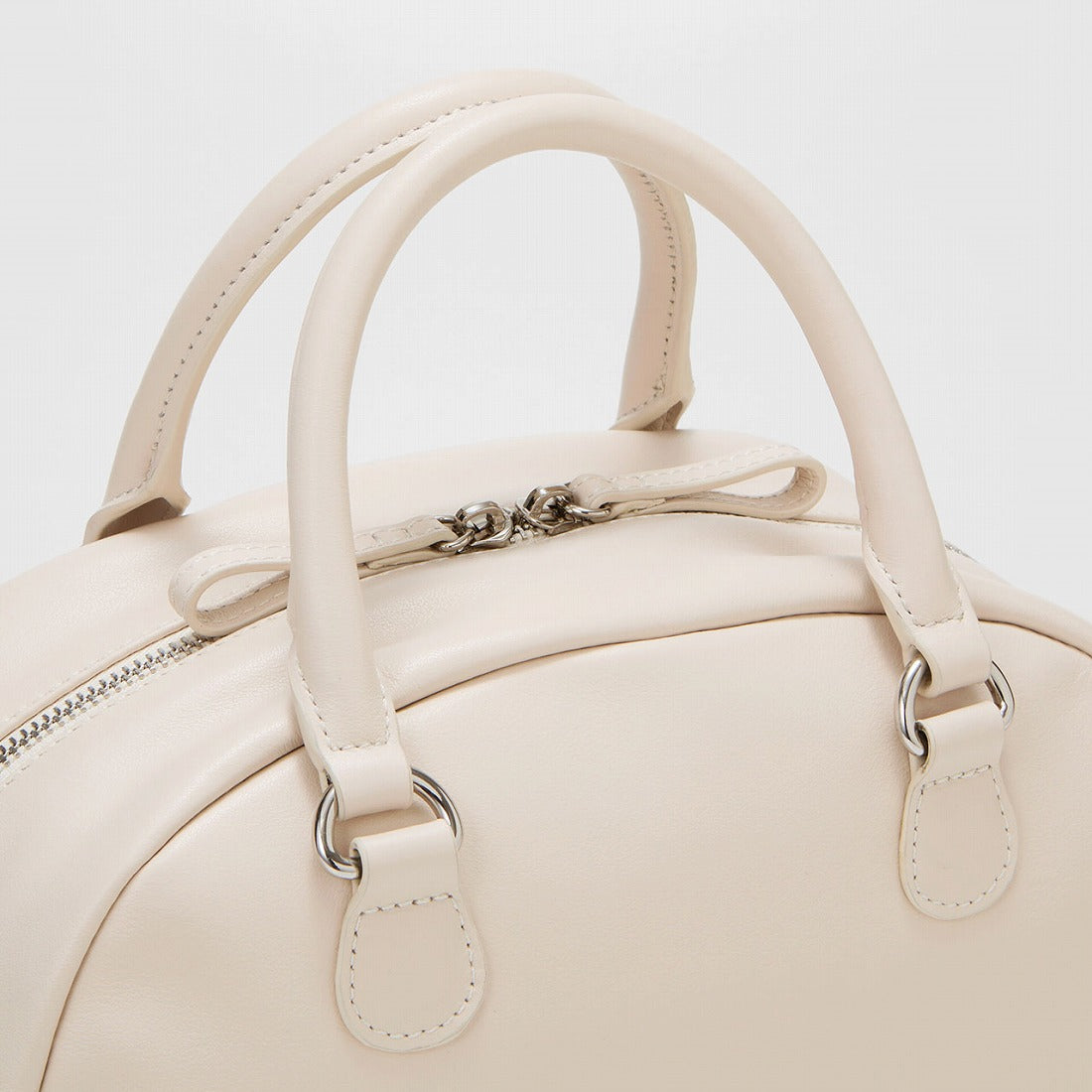 トプカピ TOPKAPI 【TREASURE TOPKAPI】スムースレザー ロゴ ボストン バッグ