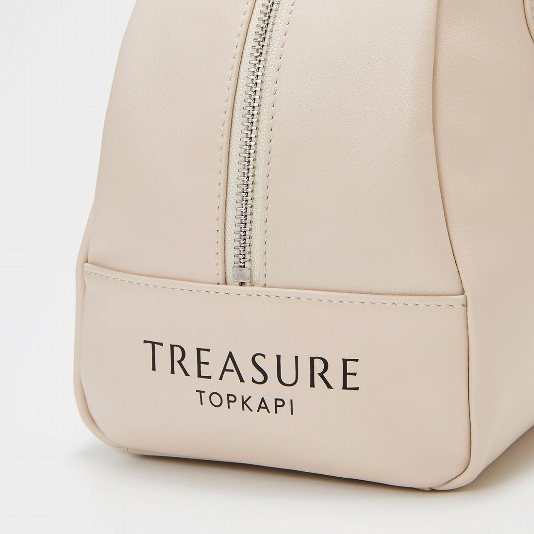 トプカピ TOPKAPI 【TREASURE TOPKAPI】スムースレザー ロゴ ボストン バッグ