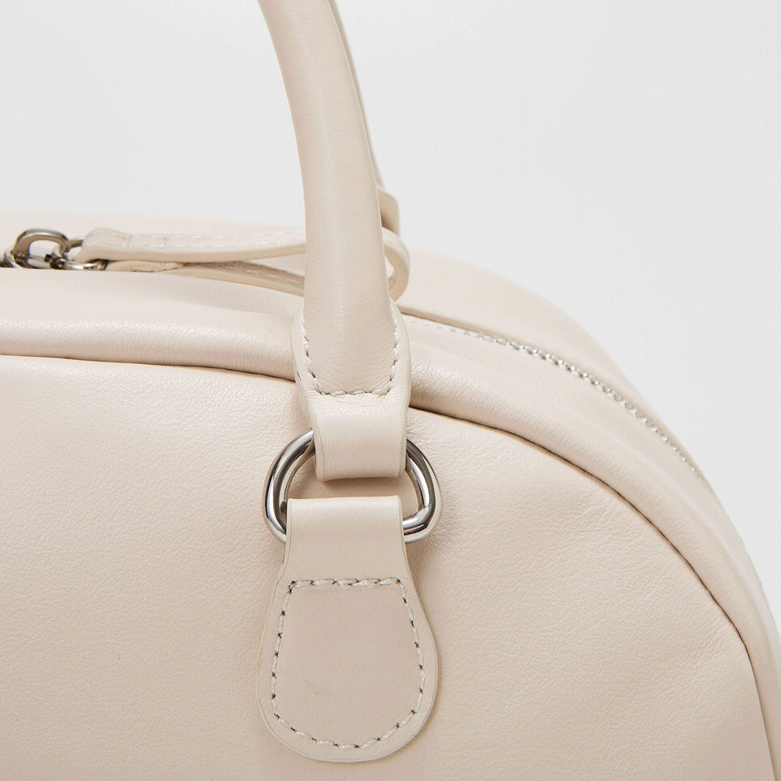 トプカピ TOPKAPI 【TREASURE TOPKAPI】スムースレザー ロゴ ボストン バッグ