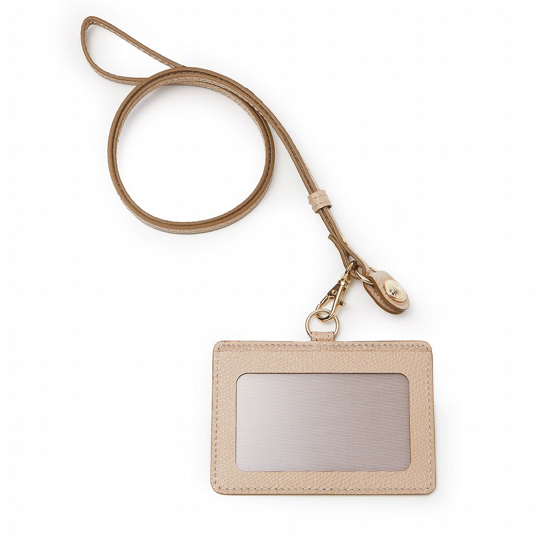 トプカピ TOPKAPI 角シボ型押し・IDケース(グレージュ) ベージュ