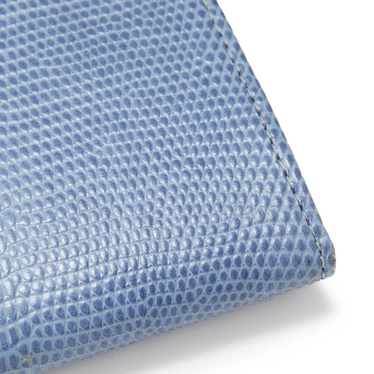 TOPKAPI LUCIA Italian leather, lizard embossed, clasp purse