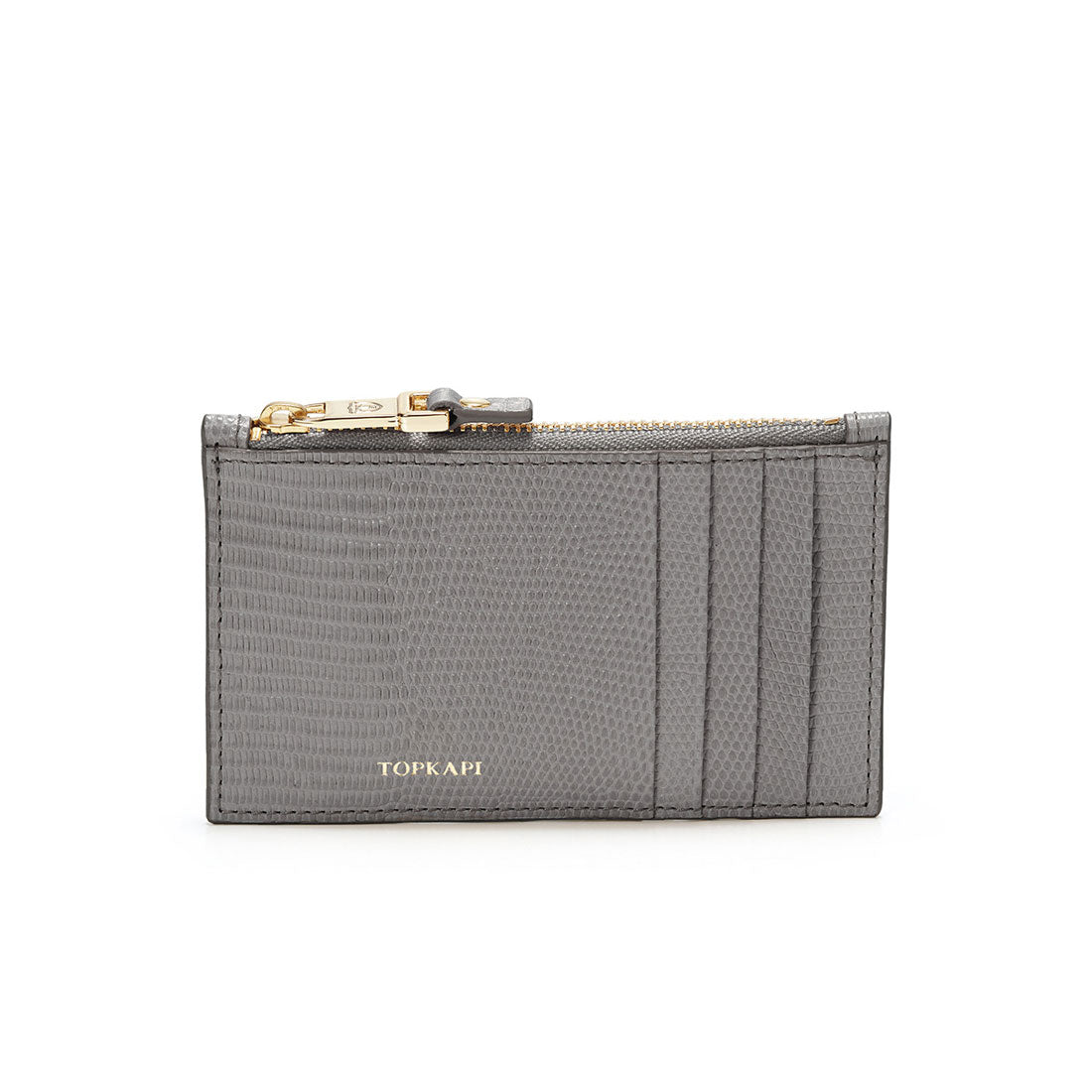トプカピ TOPKAPI イタリアンレザー リザード型押し フラグメントケース LUCIA ルチア