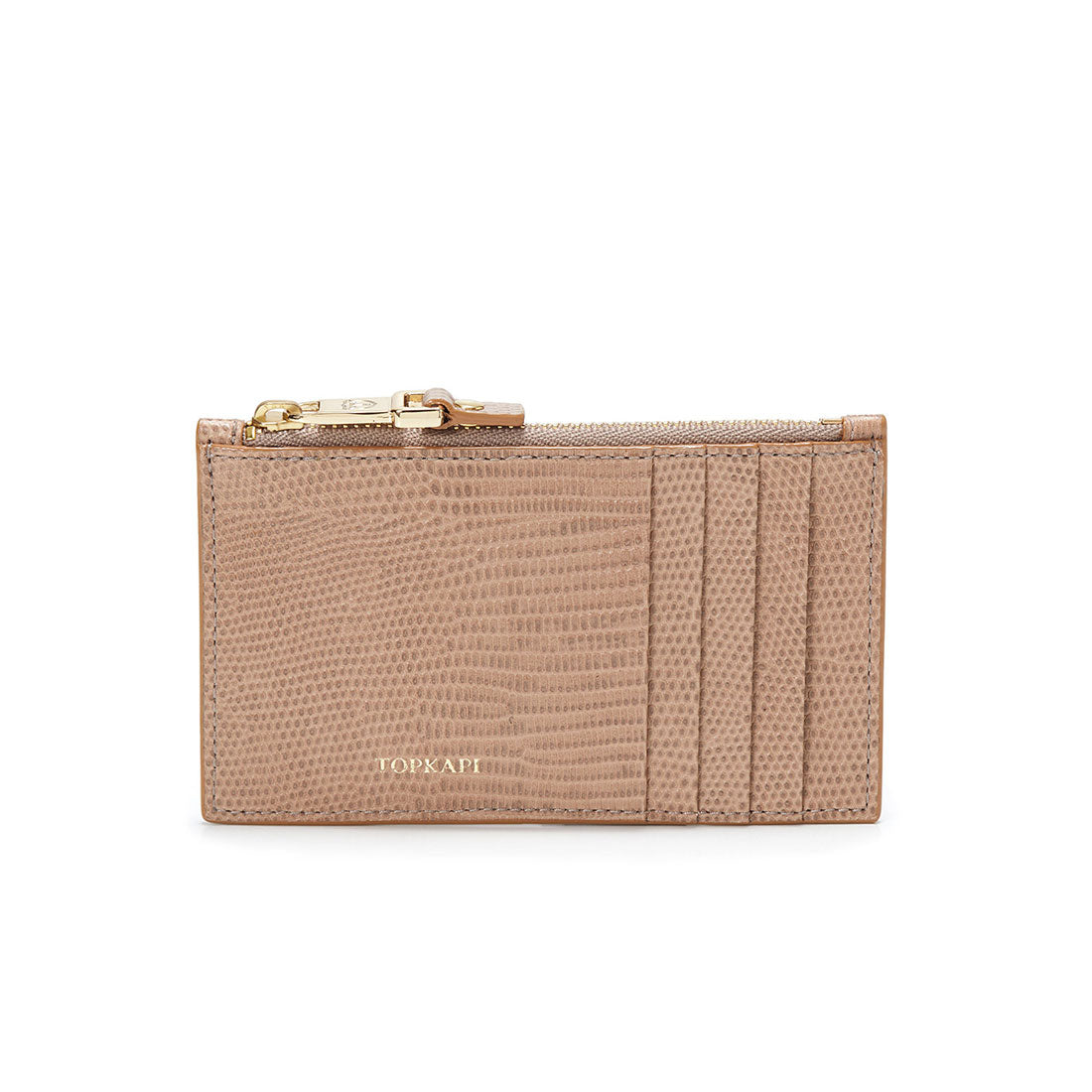 トプカピ TOPKAPI イタリアンレザー リザード型押し フラグメントケース LUCIA ルチア