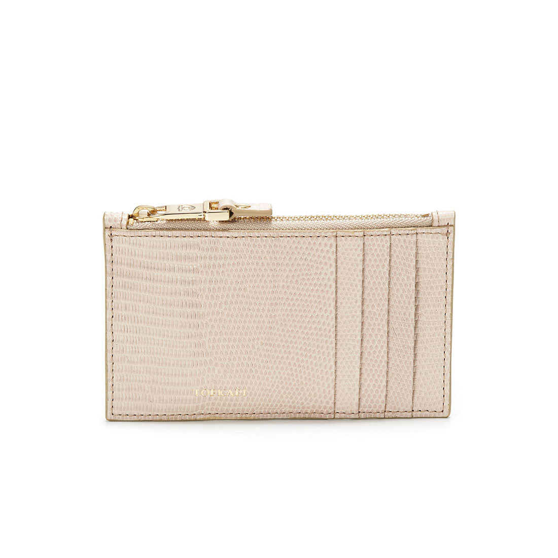 トプカピ TOPKAPI イタリアンレザー リザード型押し フラグメントケース LUCIA ルチア