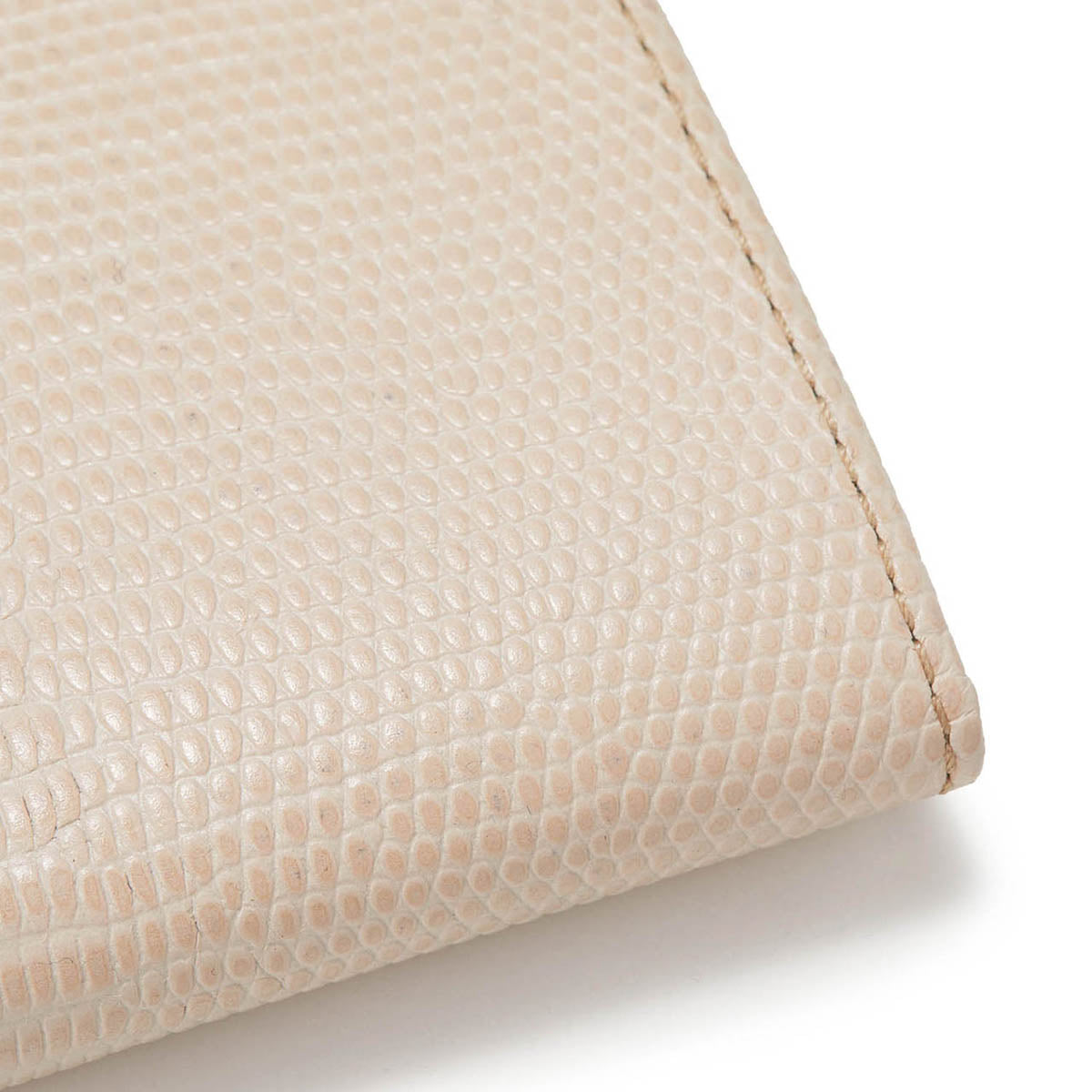 TOPKAPI LUCIA Italian leather, lizard embossed, clasp purse