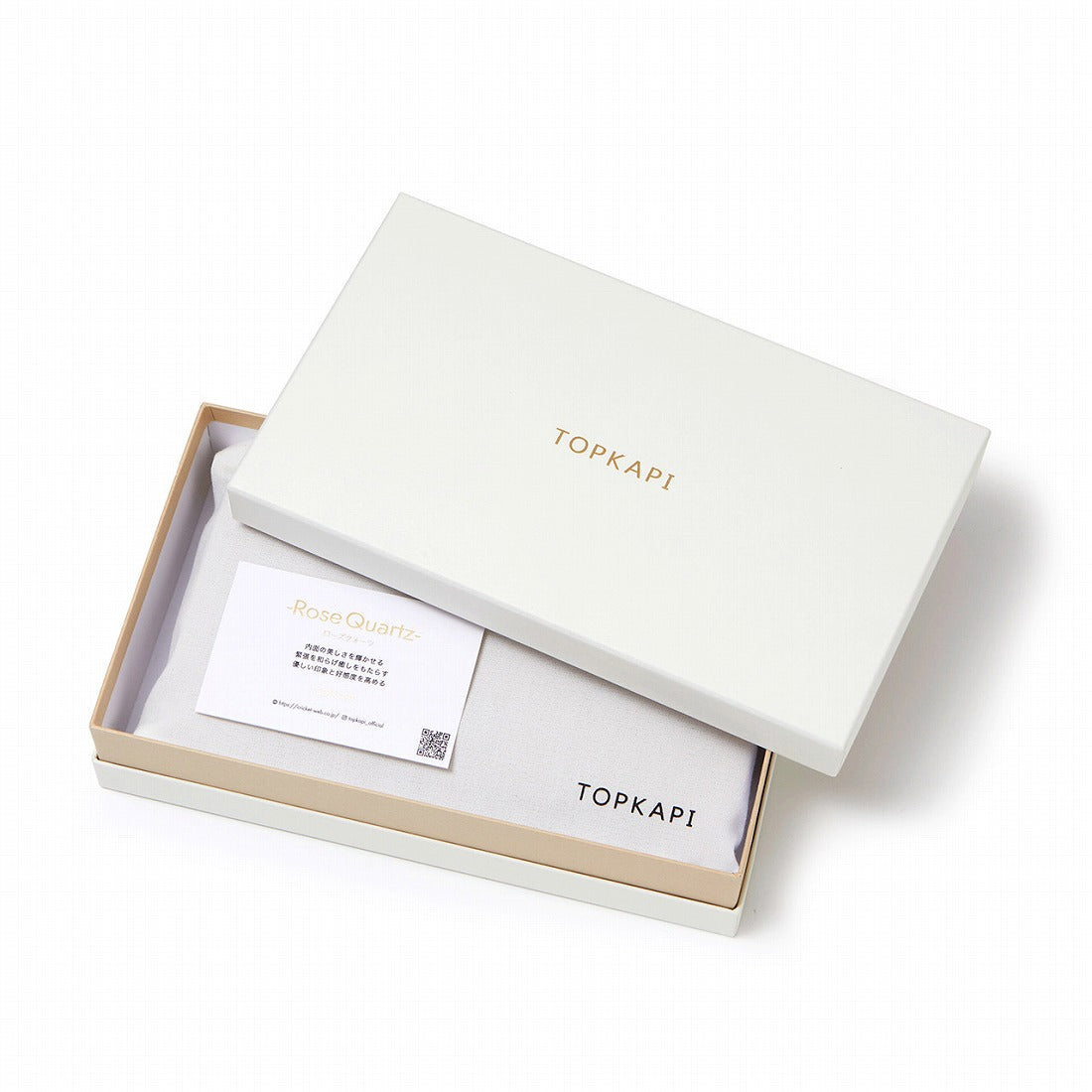 トプカピ TOPKAPI gemdrops ジェムドロップ ミニエンボスレザー 天然石 長財布