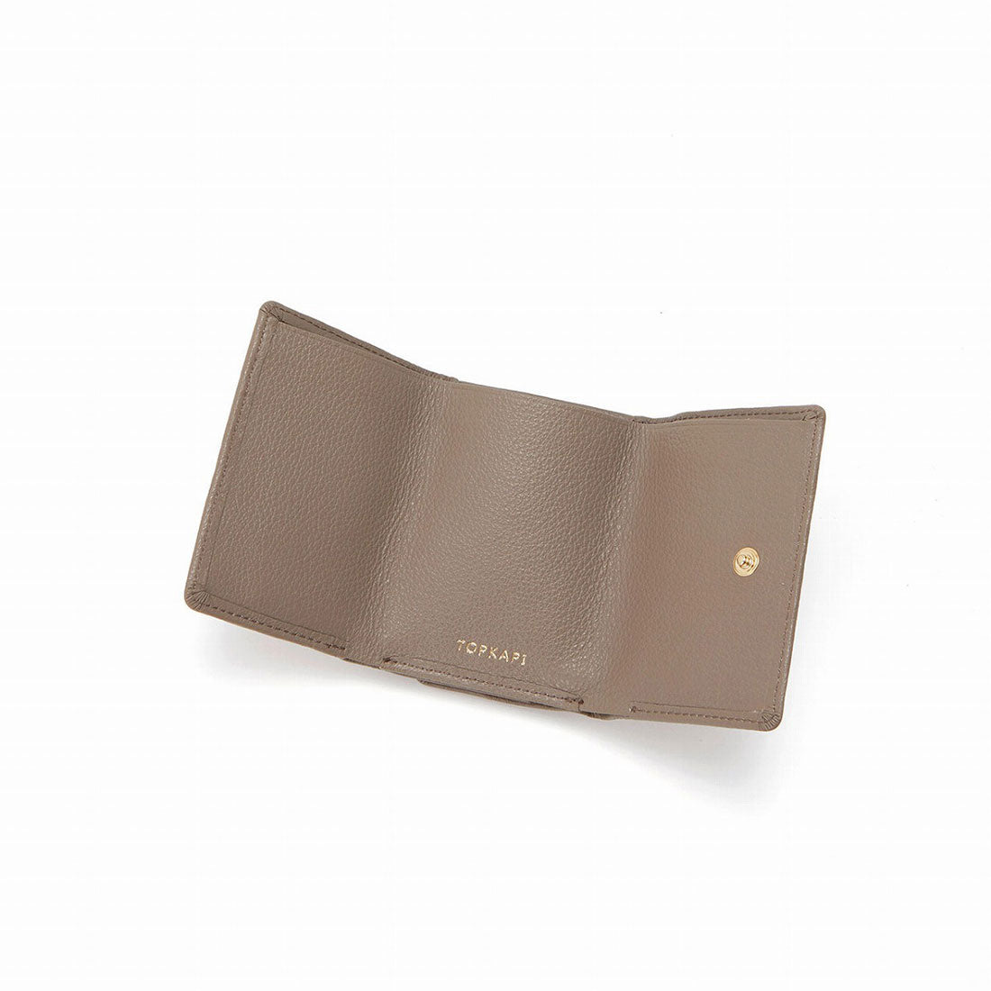 トプカピ TOPKAPI イタリアンシュリンクレザー 三つ折り 財布フォルトゥナ (ホワイト) ホワイト