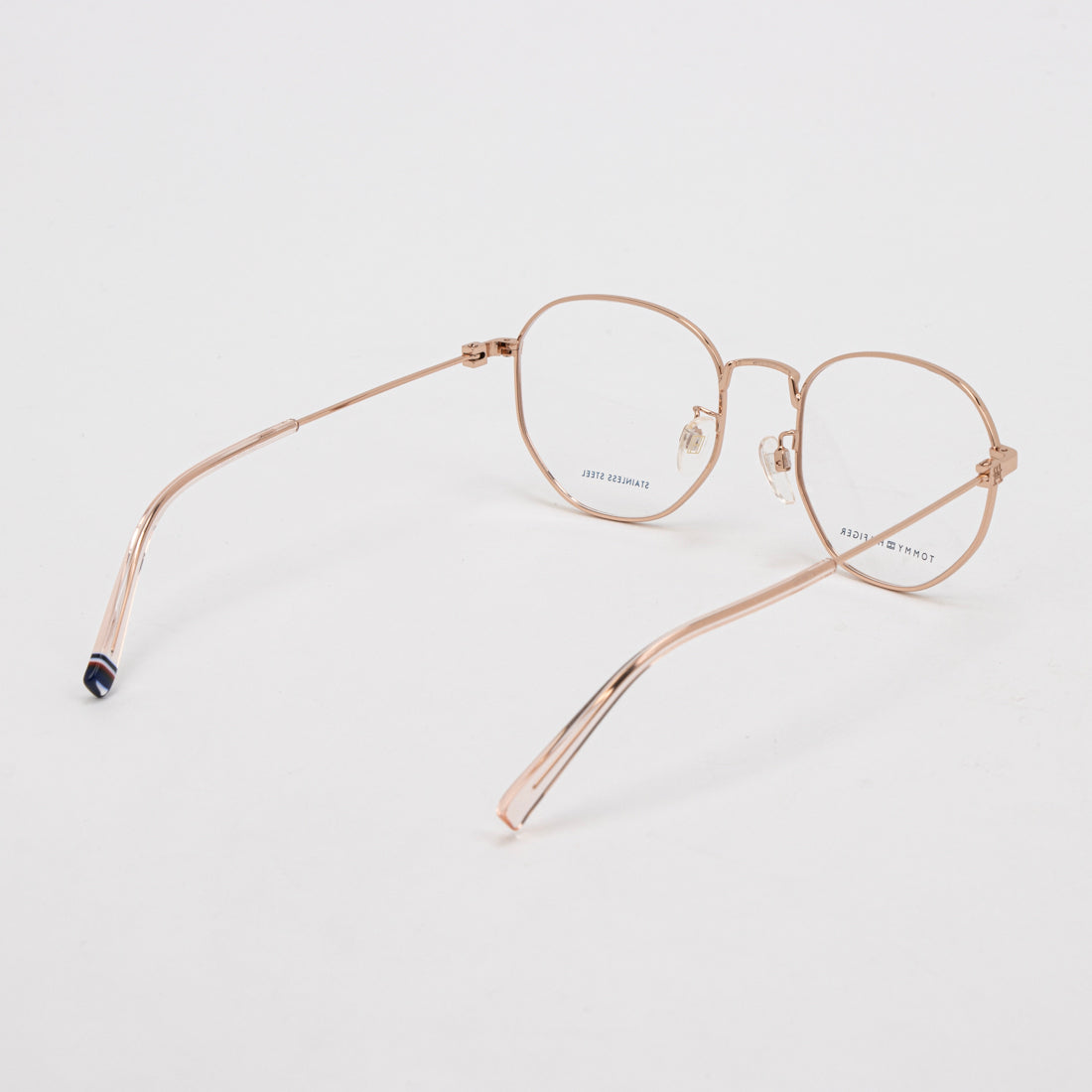 トミー ヒルフィガー TOMMY HILFIGER メガネ 眼鏡 アイウェア レディース メンズ (ホワイトピンク/ゴールド) ホワイトピンク/ゴールド