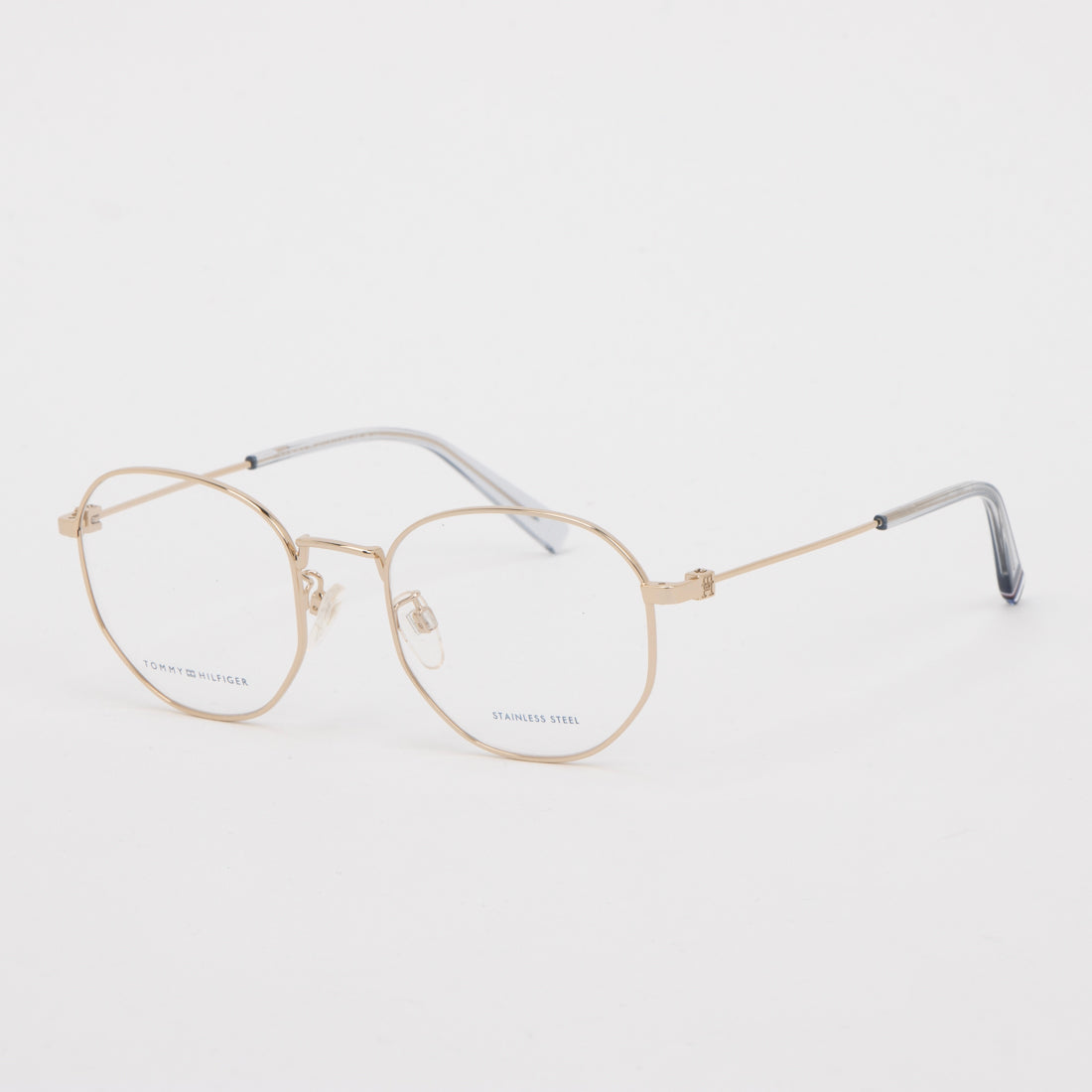 トミー ヒルフィガー TOMMY HILFIGER メガネ 眼鏡 アイウェア レディース メンズ (ゴールド) ゴールド