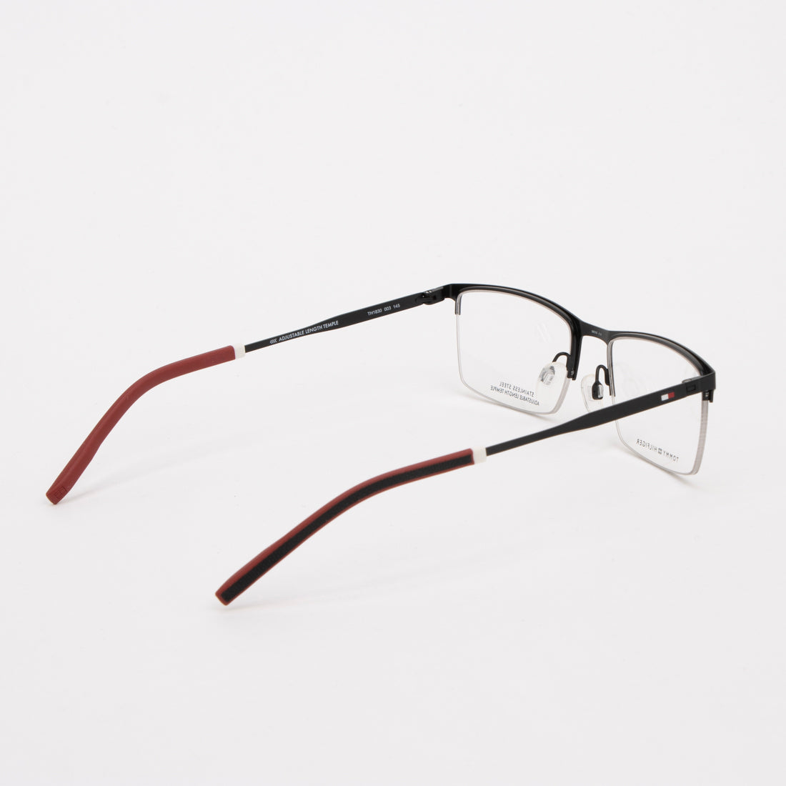 トミー ヒルフィガー TOMMY HILFIGER メガネ 眼鏡 アイウェア レディース メンズ (マットブラック) マットブラック