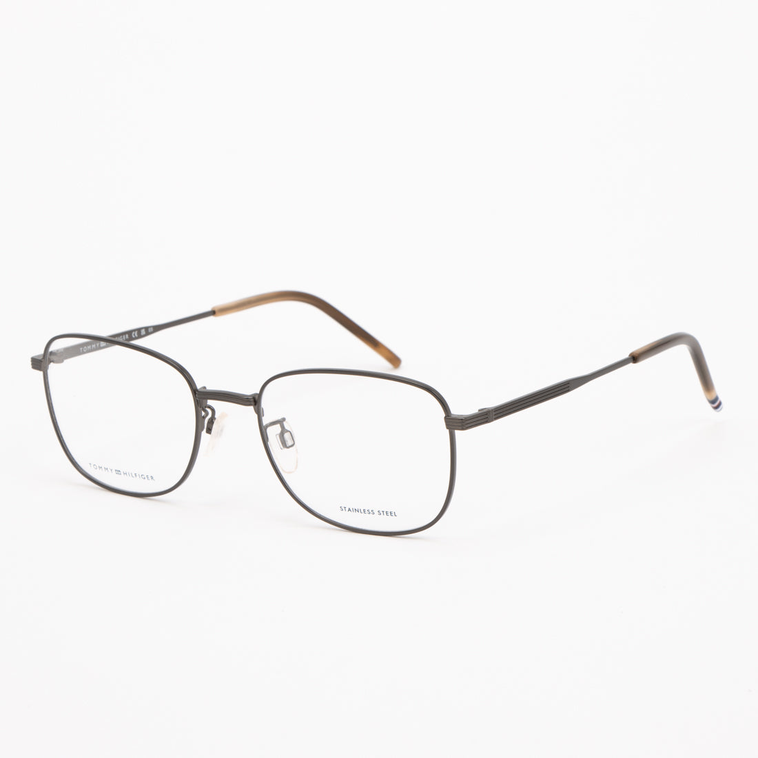 トミー ヒルフィガー TOMMY HILFIGER メガネ 眼鏡 アイウェア レディース メンズ (マットグレー) マットグレー