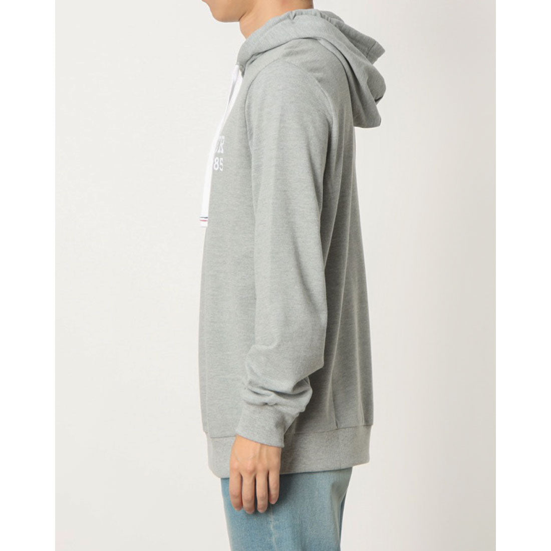 トミー ヒルフィガー TOMMY HILFIGER HILFIGER 1985 プリント (GREY HEATHER) GREY HEATHER