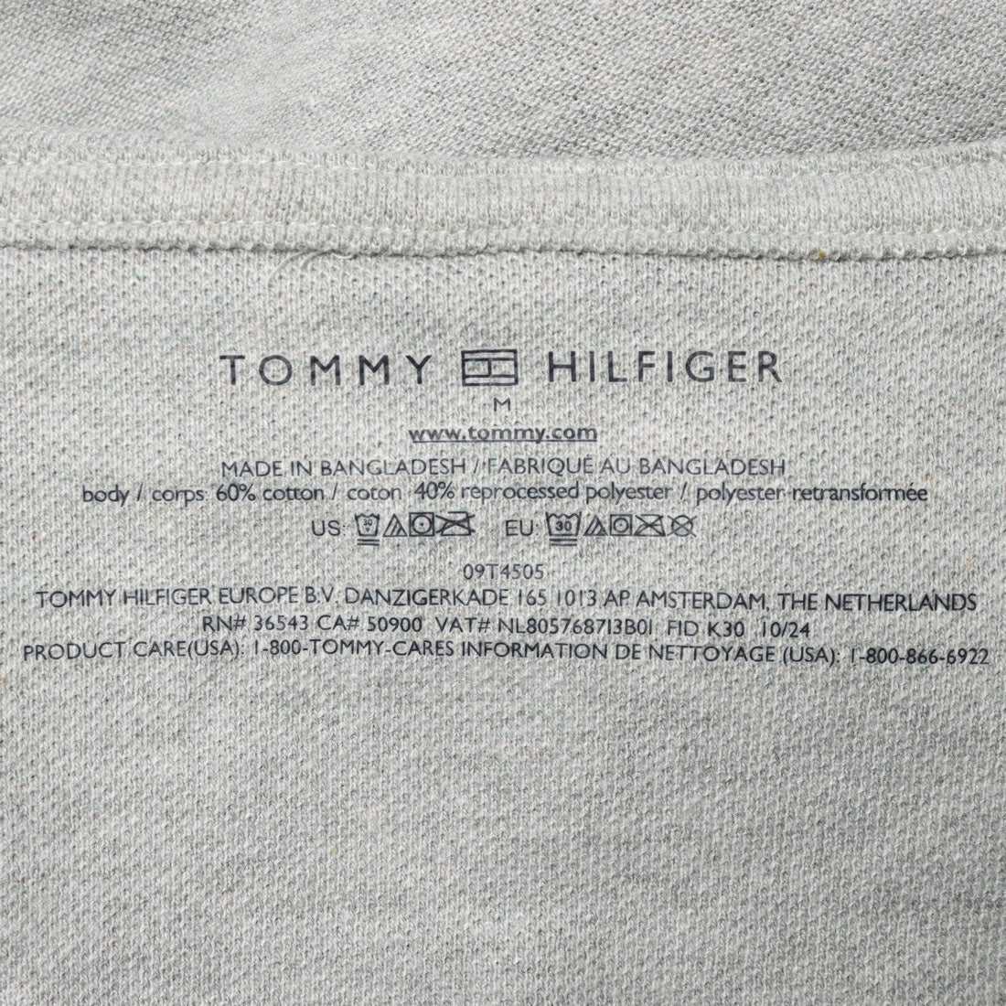 トミー ヒルフィガー TOMMY HILFIGER HILFIGER 1985 プリント (GREY HEATHER) GREY HEATHER