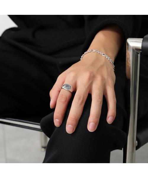 トムウッド TOM WOOD TOMWOOD リング Kay Ring Larvikite 101277 (シルバー) シルバー