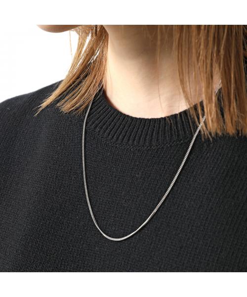 トムウッド TOM WOOD TOMWOOD ネックレス Curb Chain Slim 20.5inch N0518ORC01S925 (シルバー) シルバー