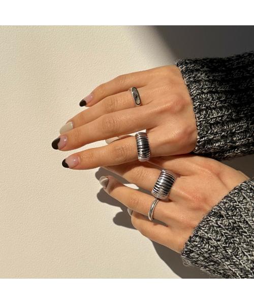 トムウッド TOM WOOD TOMWOOD リング Tubogas Ring Medium 101334 アクセサリー 指輪 (シルバー) シルバー