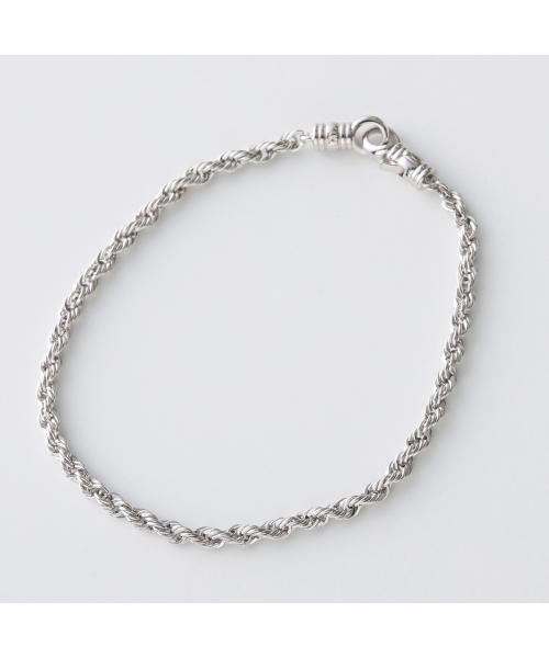 トムウッド TOM WOOD TOMWOOD ブレスレット Rope Bracelet ロープ 101563 (シルバー) シルバー