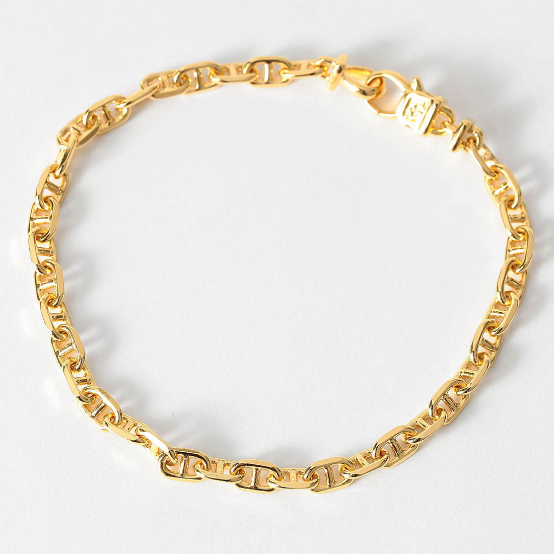 Tom Wood Bracelet Cable Bracelet Gold 100088 S925 GOLD