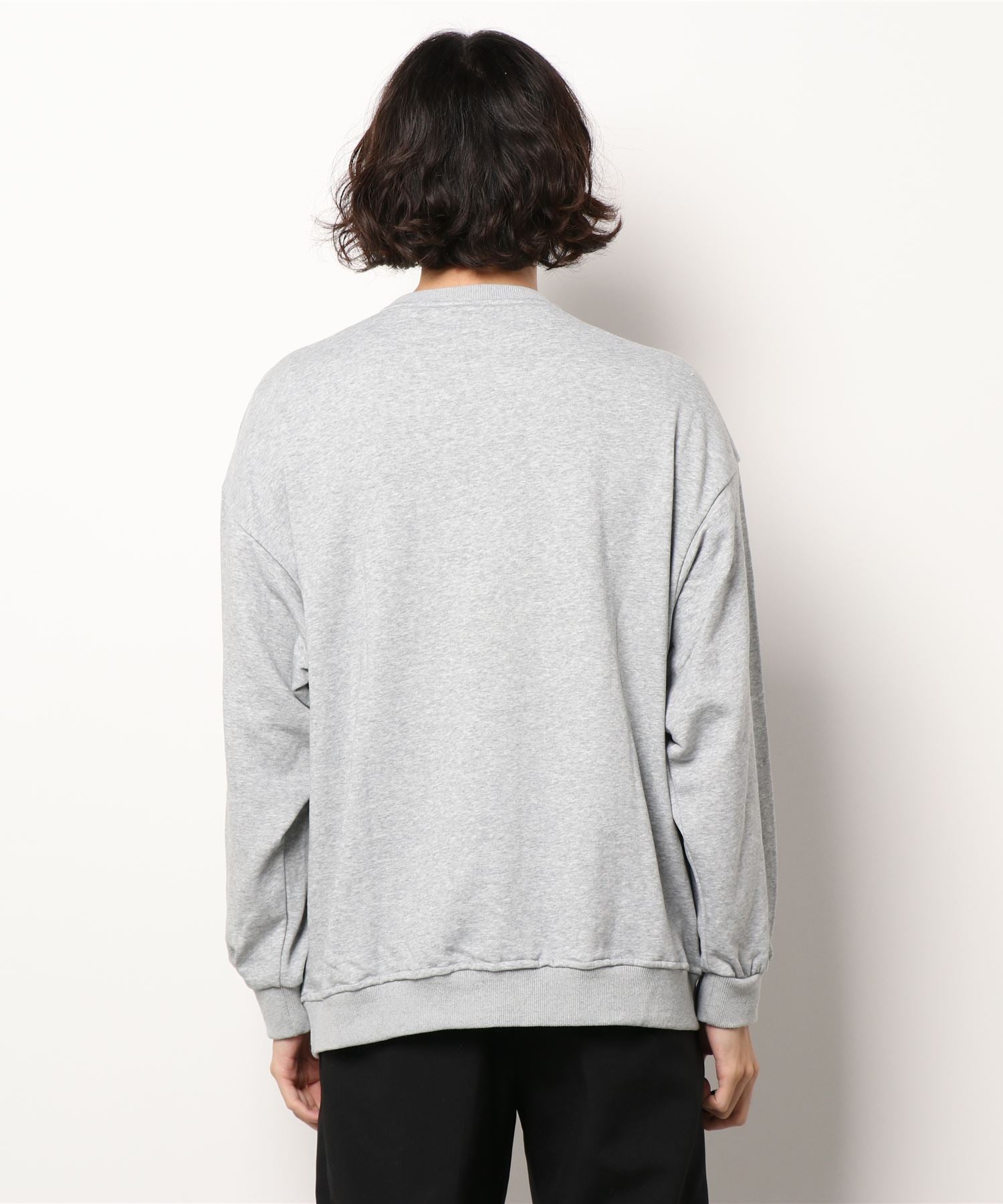 フック HOOK 【HOOK】個性派・デニム切り替えスウェット