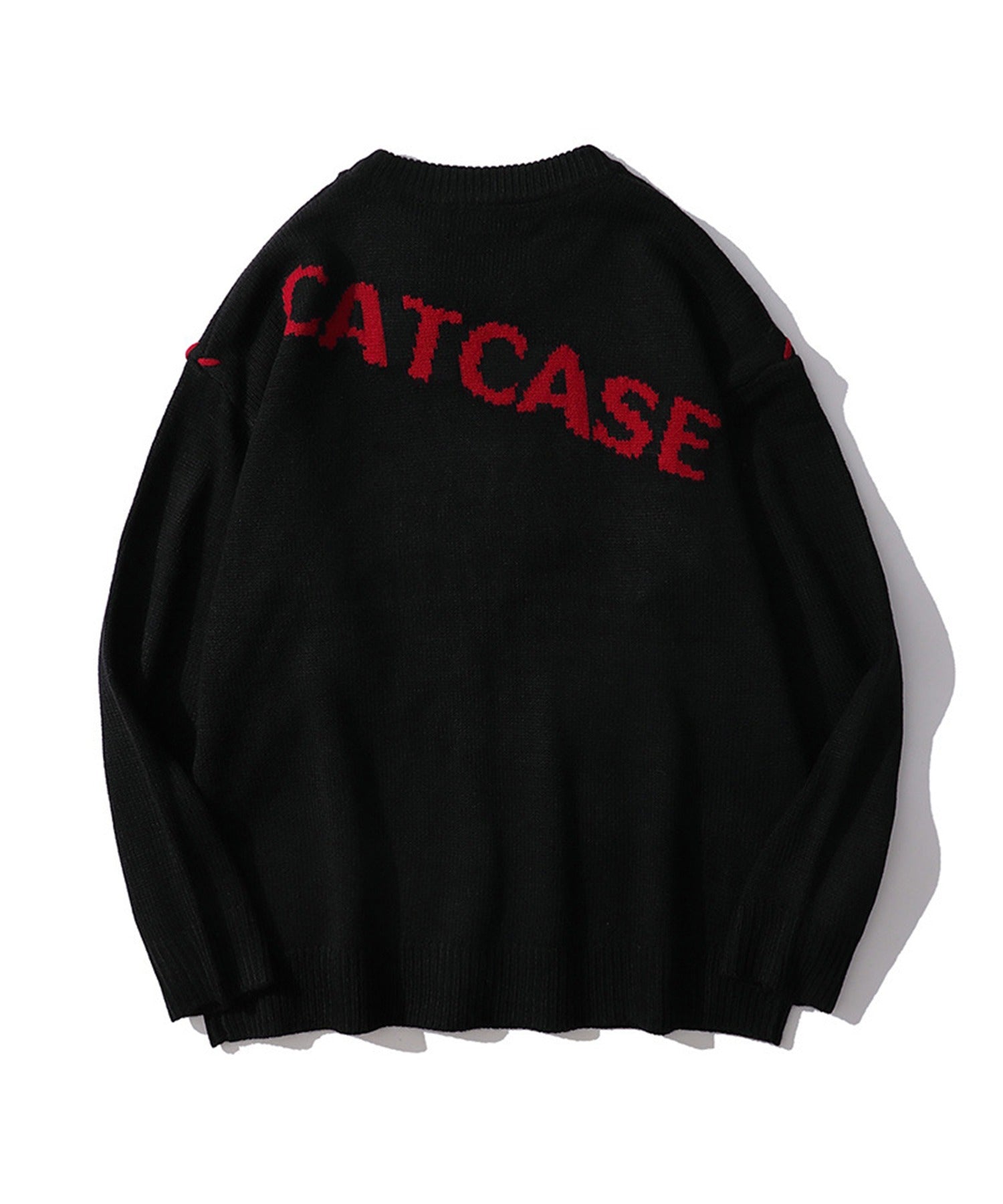 フック HOOK 【HOOK】個性派・ハートニット風スウェット