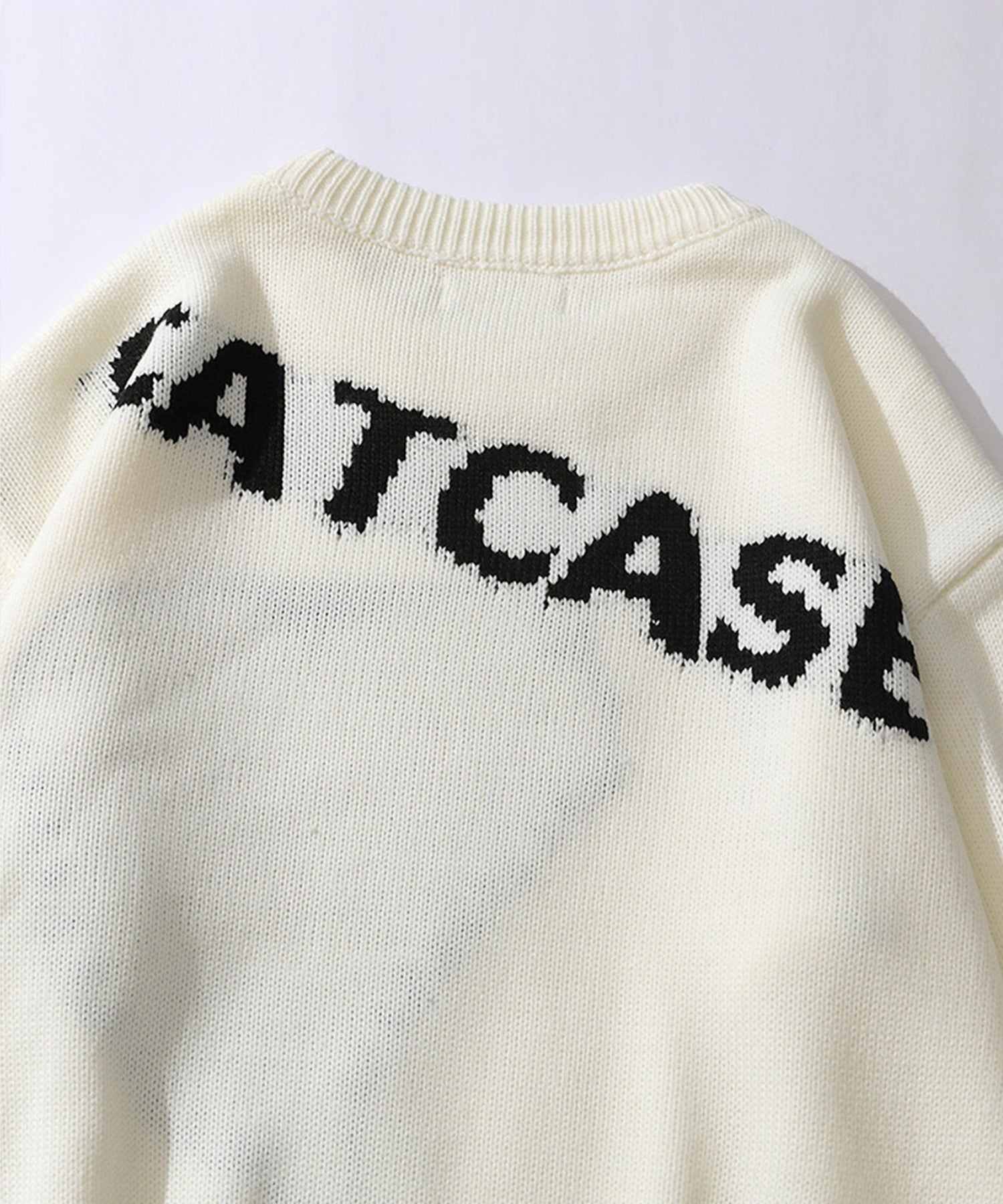 フック HOOK 【HOOK】個性派・ハートニット風スウェット