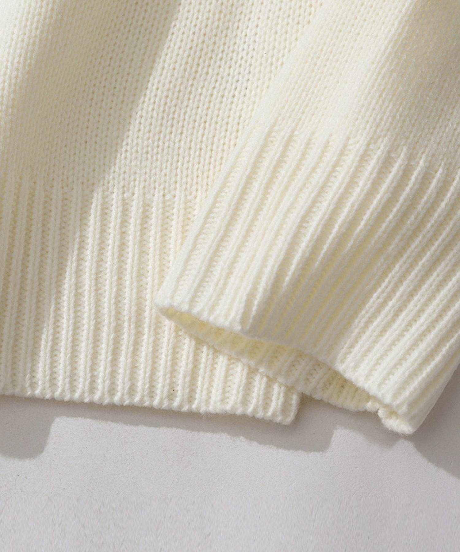 フック HOOK 【HOOK】個性派・ハートニット風スウェット