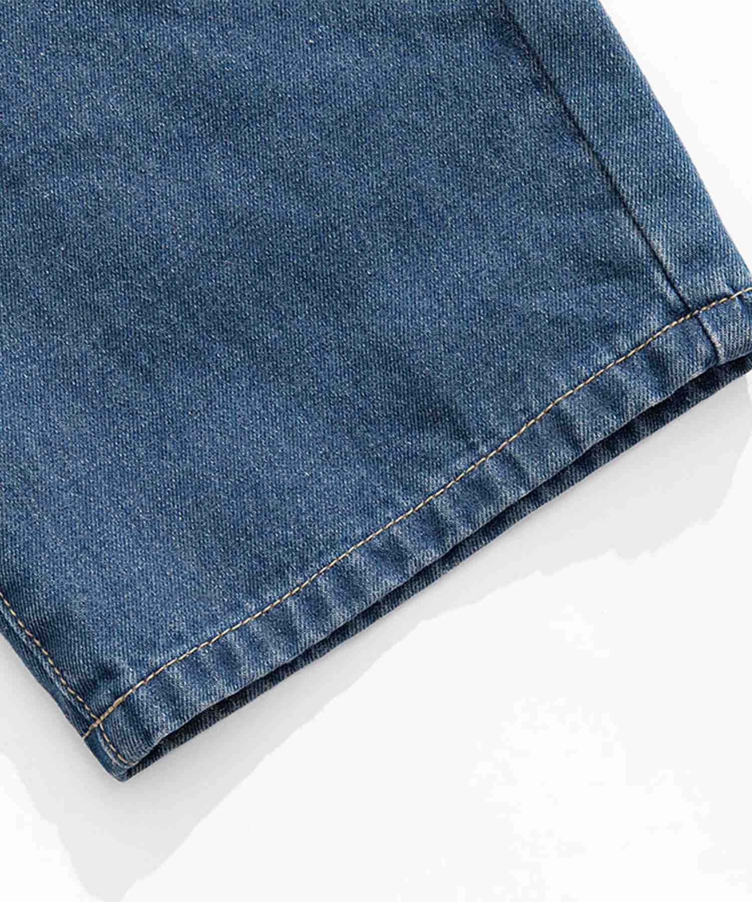 Hook HOOK 【HOOK】Switching Denim Wide Pants