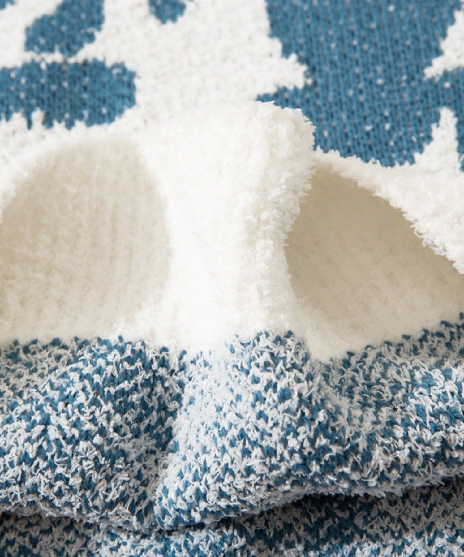 フック HOOK 【HOOK】いろんな顔総柄ニット風スウェット (ブラック) ブラック