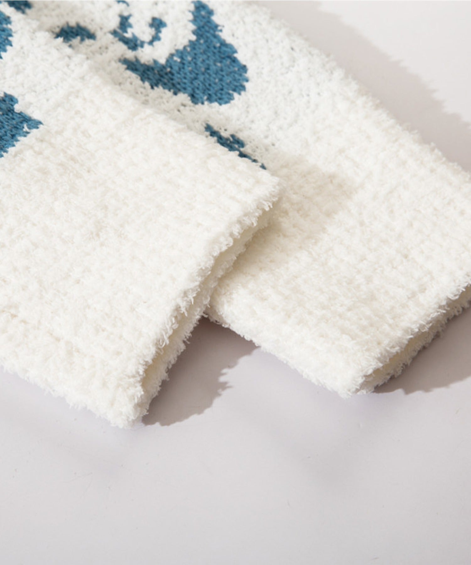 フック HOOK 【HOOK】いろんな顔総柄ニット風スウェット (ブラック) ブラック