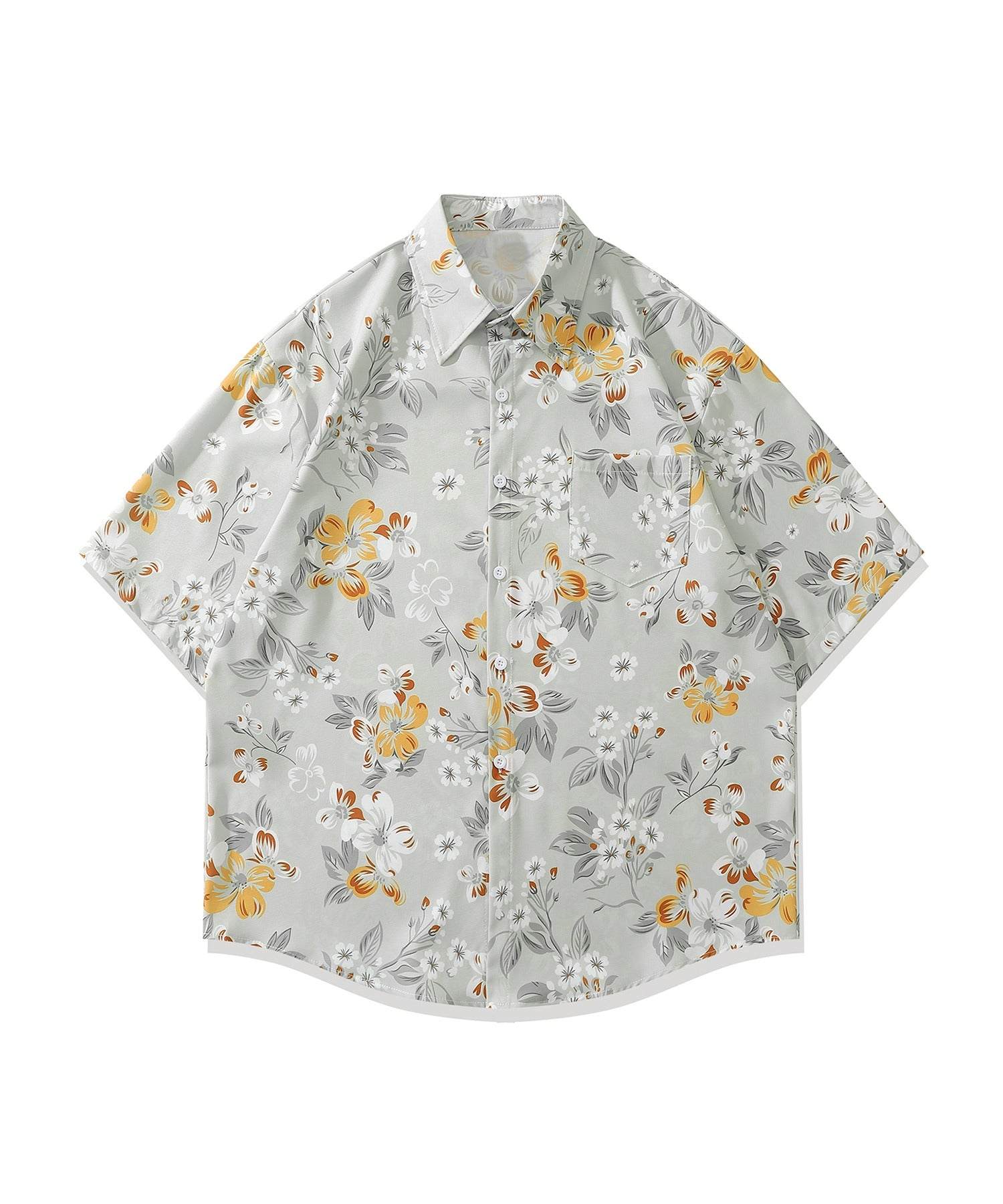 Foo様 Hook HOOK 【HOOK】 Vintage-style All-over Print Big Aloha Shirt