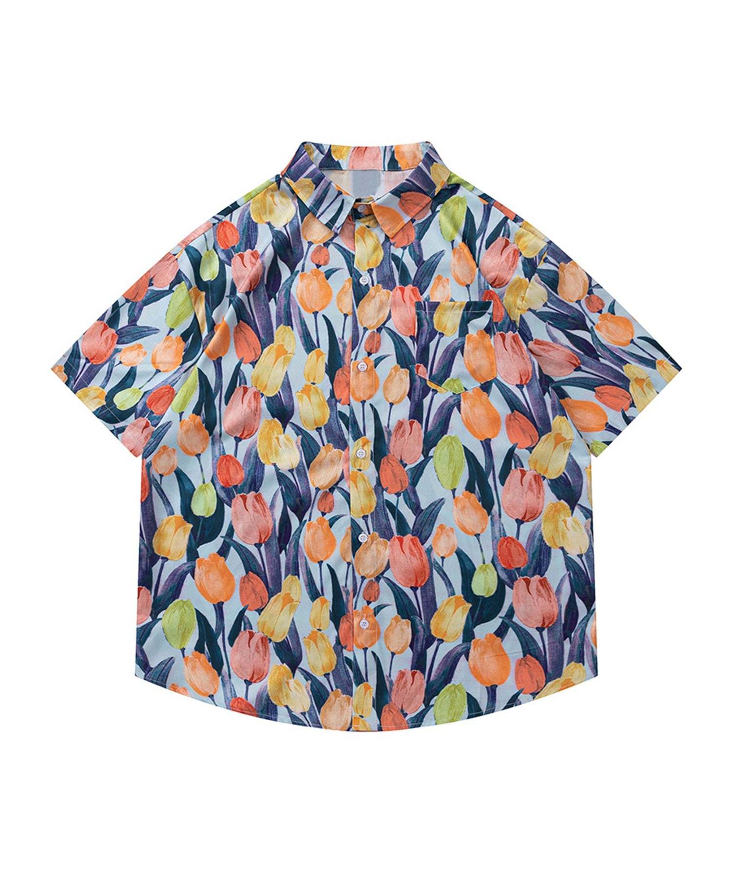Hook HOOK 【HOOK】 Vintage-style All-over Print Big Aloha Shirt